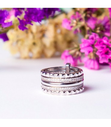 Anillos Anillo Múltiple Plata 925