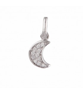 Charms Charm Luna Cristales Plata 925