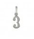 Rebajas Charms Números Plata 925