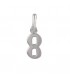 Rebajas Charms Números Plata 925