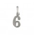 Rebajas Charms Números Plata 925