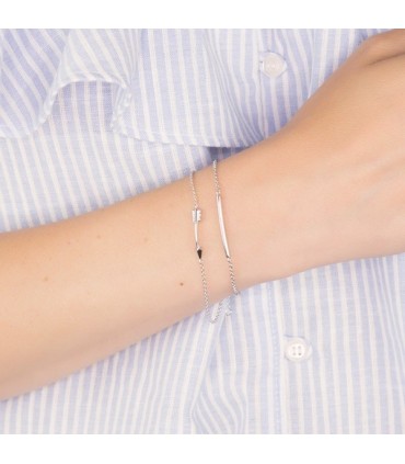 Pulseras Pulsera Flecha Plata 925