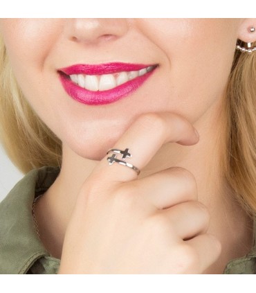 Anillos Anillo Cruz Doble