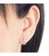 Pendientes  Pendientes Cruz Cristales