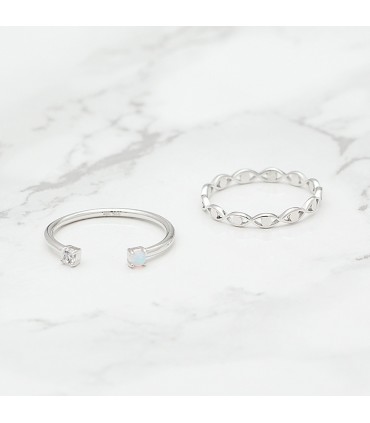 Anillos Anillo Ojos Plata 925