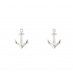 Pendientes Ancla Plata 925