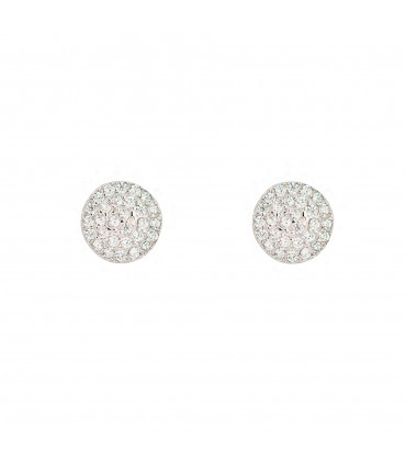 Pendientes  Pendientes Círculo Relleno Cristal
