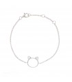 Pulsera Orejitas Plata