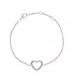 Pulsera Corazón Hueco