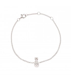 Pulseras Pulsera Piña Plata