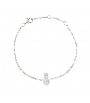 Pulseras Pulsera Piña Plata