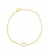 Pulseras Pulsera Mini Círculo Cristales