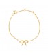 Pulseras Pulsera Lazo Oro 18k