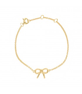 Pulseras Pulsera Lazo Oro 18k