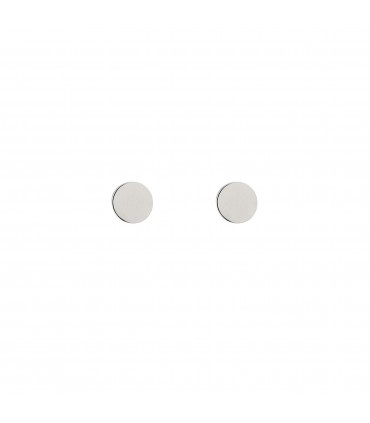 Pendientes  Pendientes Tacha Redonda 5mm Plata 925