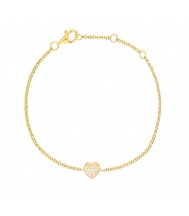 Pulseras Pulsera Corazón Cristales