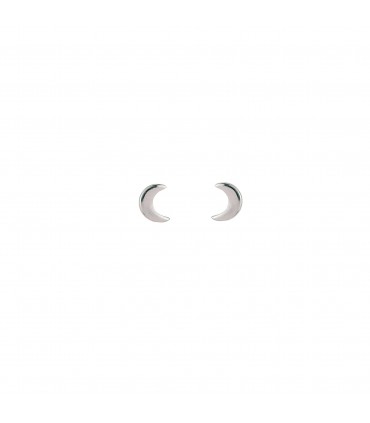 Pendientes  Pendientes Mini Luna Plata 925
