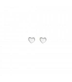 Pendientes  Pendientes Mini Corazón Plata 925