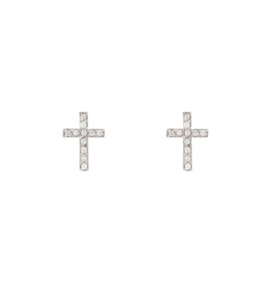 Pendientes  Pendientes Cruz Cristales