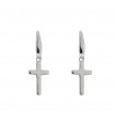 Pendientes Cruz Colgada