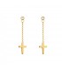 Pendientes  Pendientes Cadena Cruz