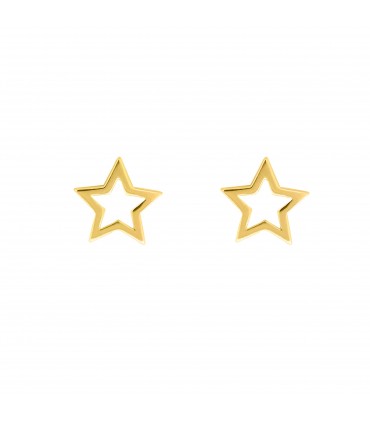 Pendientes  Pendientes Estrella Hueca