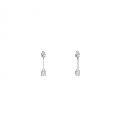 Pendientes  Pendientes Mini Flecha Plata 925