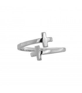 Anillos Anillo Cruz Doble