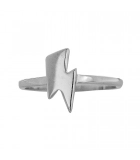 Anillos Anillo Rayo Plata 925