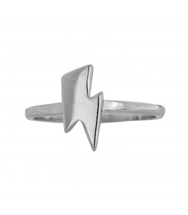 Anillos Anillo Rayo Plata 925