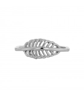 Anillos Anillo Hoja Plata 925