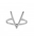 Anillos Anillo V Plata 925