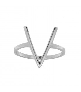 Anillos Anillo V Plata 925
