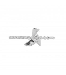 Anillos Anillo Pajarita Plata 925