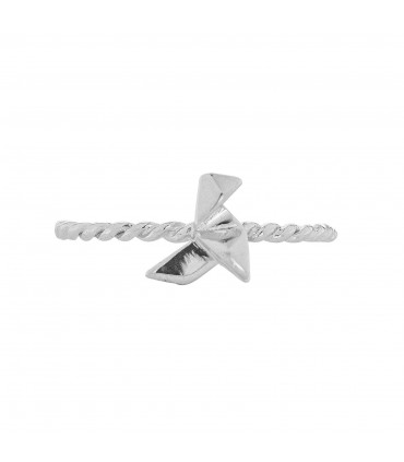 Anillos Anillo Pajarita Plata 925