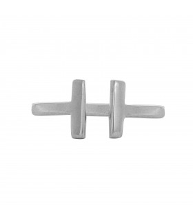 Anillos Anillo Barritas Plata 925