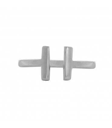 Anillos Anillo Barritas Plata 925