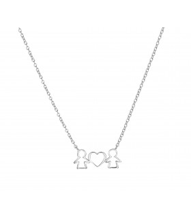 Colgantes  Colgante Chica y Chica Plata 925