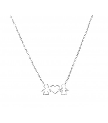 Colgantes  Colgante Chica y Chica Plata 925
