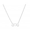 Colgante Chica y Chica Plata 925