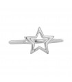 Anillo Estrella Hueca Plata 925