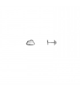 Niña y bebé Pendientes Bebé Nube