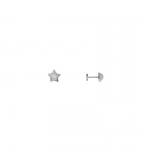 Niña y bebé Pendientes Bebé Estrella Brilli
