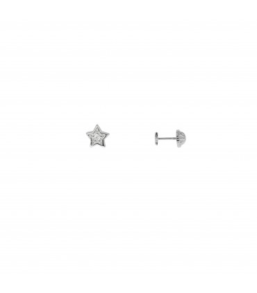 Niña y bebé Pendientes Bebé Estrella Brilli