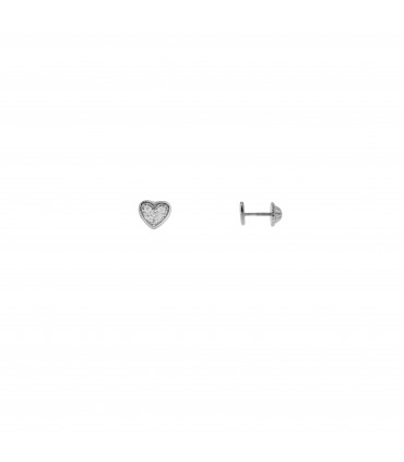 Niña y bebé Pendientes Bebé Corazón Brilli