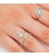 Anillos Anillo Hoja Plata 925