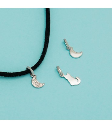 Charms Charm Luna Cristales Plata 925