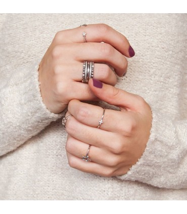Anillos Anillo Múltiple Plata 925