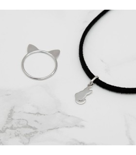 Charms Charm Gato Plata 925