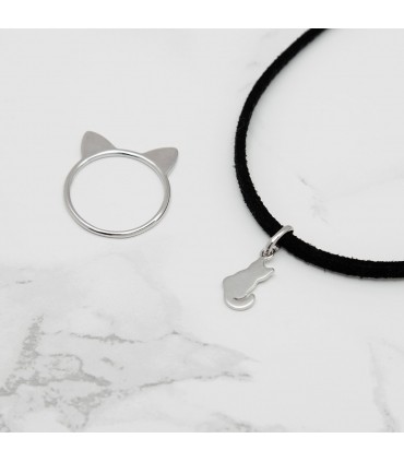 Charms Charm Gato Plata 925